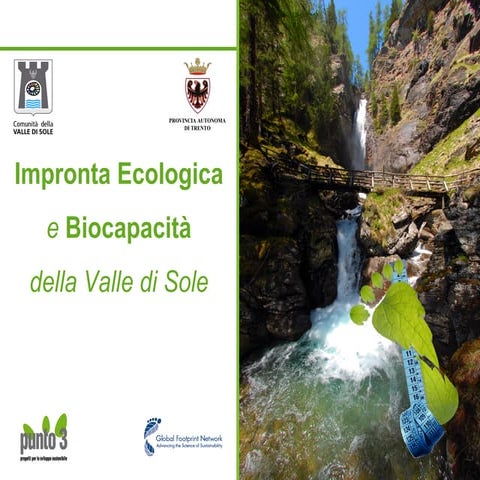 Impronta ecologica della Valle di Sole - i risultati