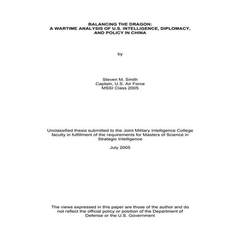 Balancing the Dragon