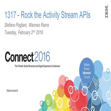 Rock the activity stream api 