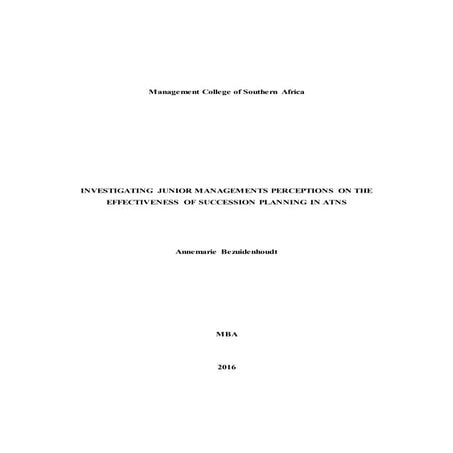 hersiende FINALE VERHANDELING