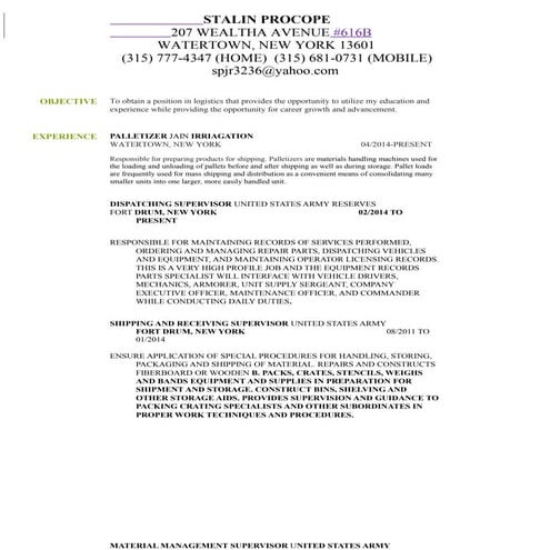 STALIN PROCOPE RESUME2