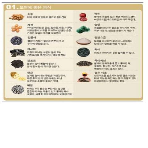 두피에좋은음식