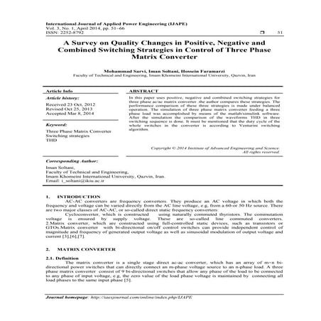 A Survey on Quality Changes in Positive, Negative and Combined Switching Stra...