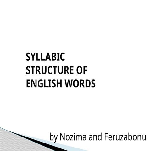 syllabi structure of english language.pptx