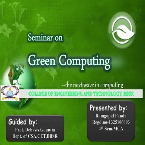 Green Computing