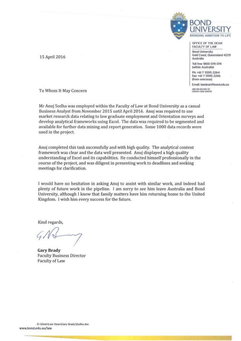 Sample Letter To Dean Sample Letter To Dean