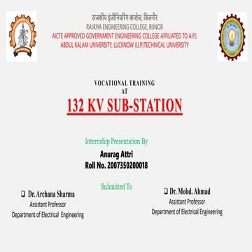 132 KV Substation Gajraula.pptx