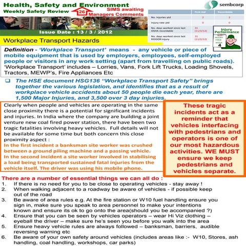 Sample risk assessment roadhaulage | PDF