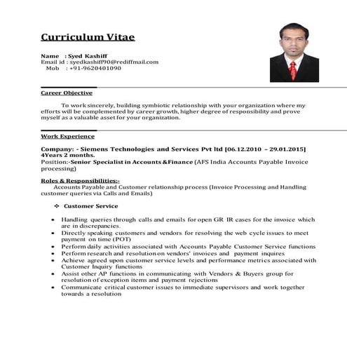 CURRICULUM VITAE