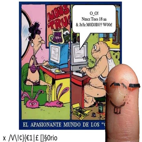 Emoticones, Xat & 1337 sp34k