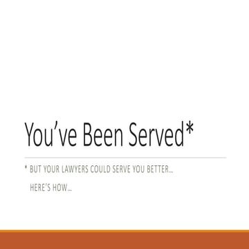 A Beginner's Guide for Bankers: How to Use Lawyers More Effectively