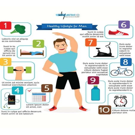 Healthy Lifestyle for Men: 10 Daily Habits for a Stronger Life | PDF