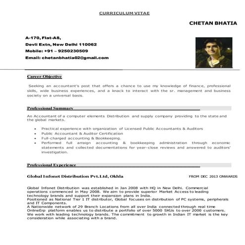 chetan resume (1) | PDF