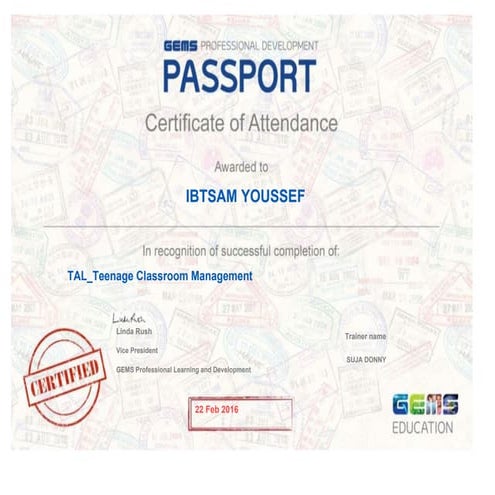 teenage classroom management