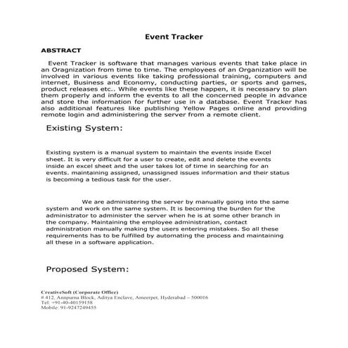  Event Tracker Abstract 2017