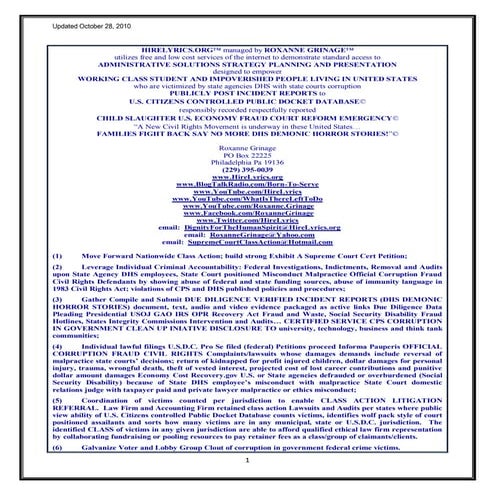 Form COL. Violation Warning. Denial of Rights Under Color of Law ...