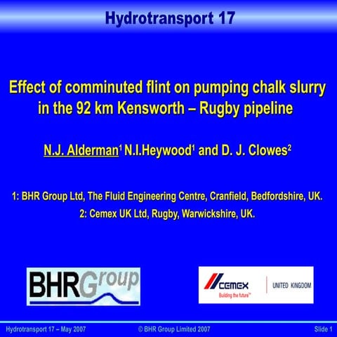 13534857.ppt slurry pipeline hydro transport