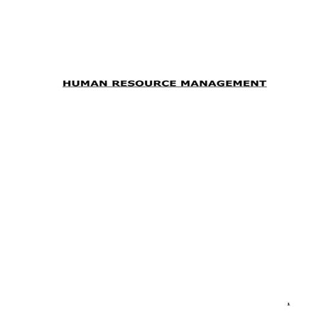 135988925 human-resource-management-notes-mba