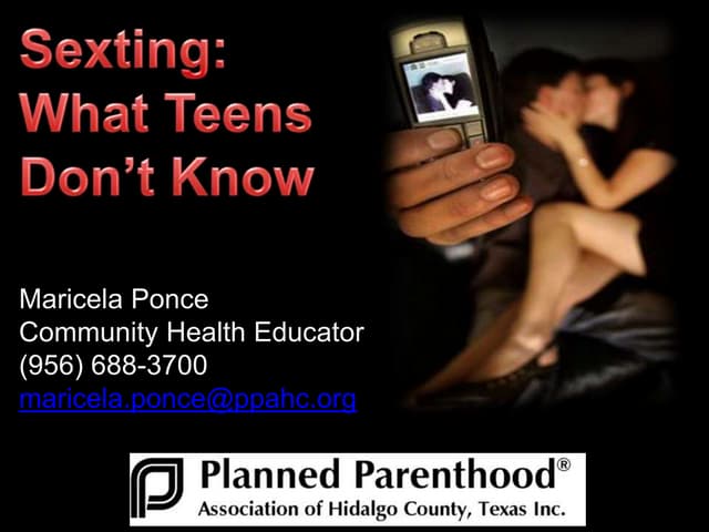 Sexting What Teens Dont Know