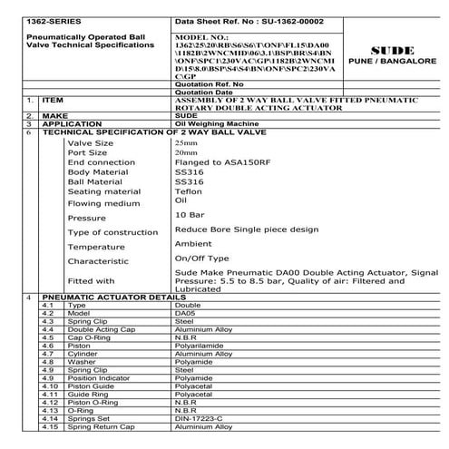 1362   onf (oil weighing machine) bv