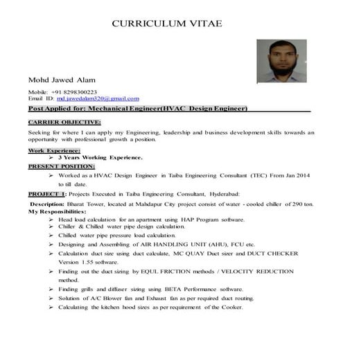 Irshad cv | PDF