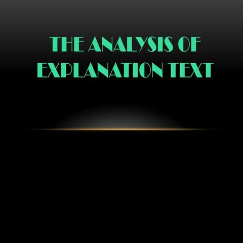 Bahan ajar Explanation text kelas XI/1.ppt