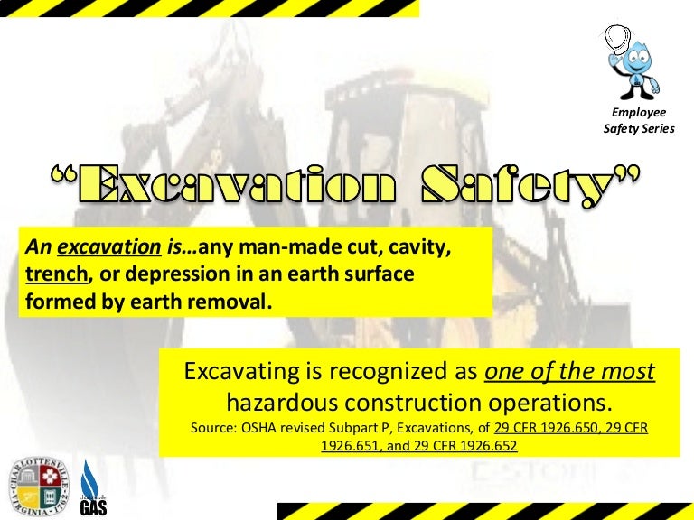 Excavation Safety Training Module 1