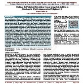Online and Printed Modular Learning Modalities Student’s Performance in ...