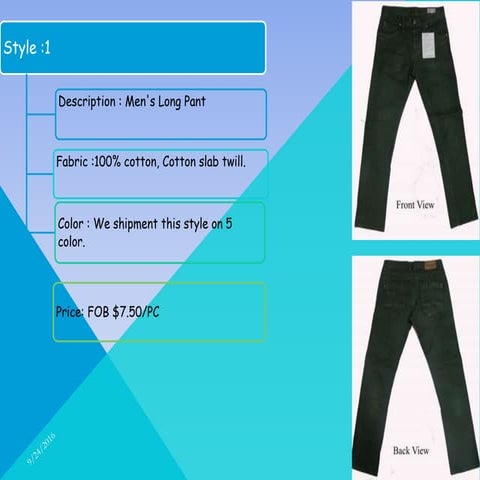 Mens  Twill-Presentation