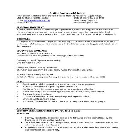 ABBEY CV | DOC