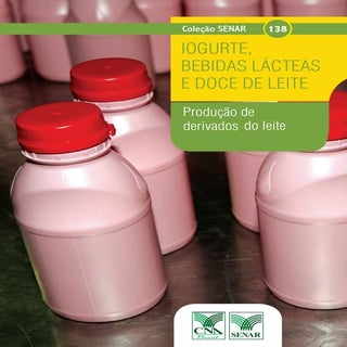 CARTILHA SENAR 138 Iogurte, Bebidas...