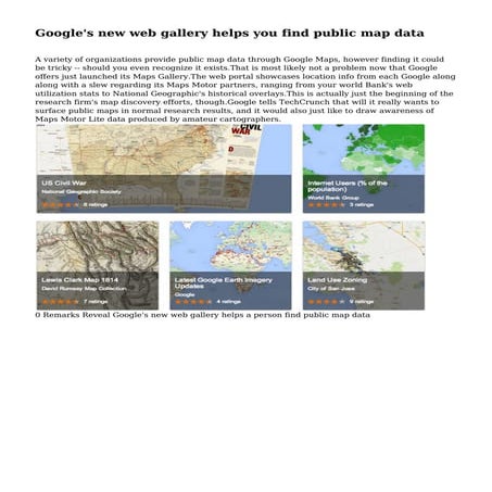 Google map[1] | PPTX