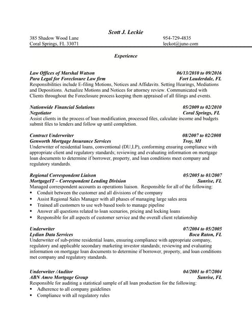 resume 2016 | PDF