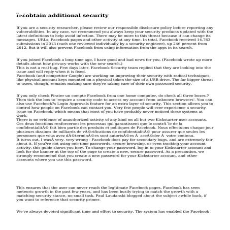 ﻿obtain additional security 
