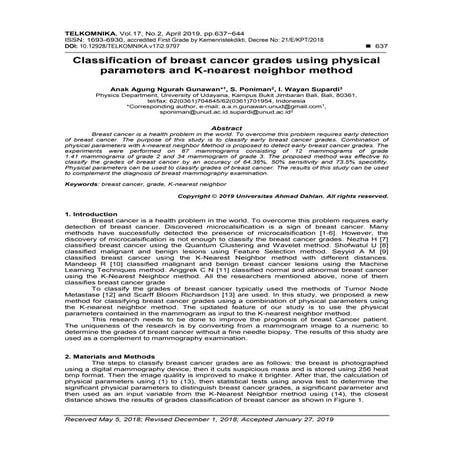 Feature Selection using Stepwise ANOVA Discriminant Analysis for ...
