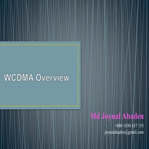 WCDMA Overall