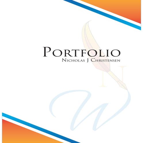 Nick Christensen COMM 130 Visual Design Portfolio