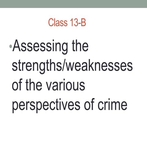 13B strengths vs weaknesses