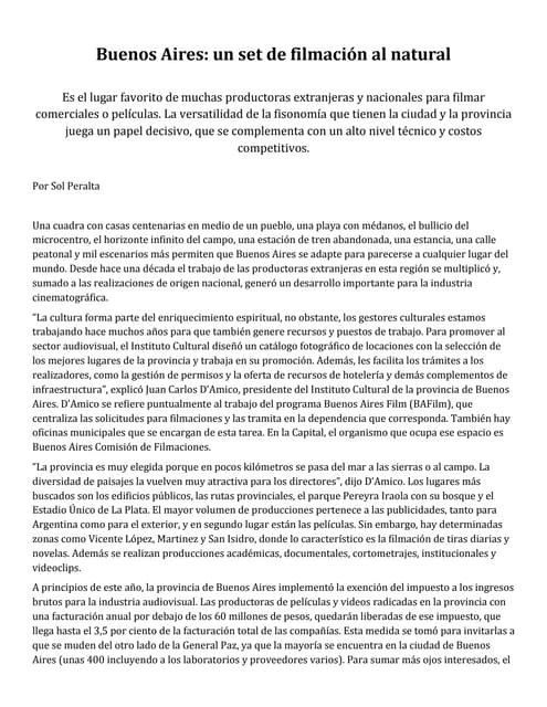 Buenos Aires Set Natural