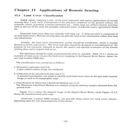 Application of Remote Sensing | PDF