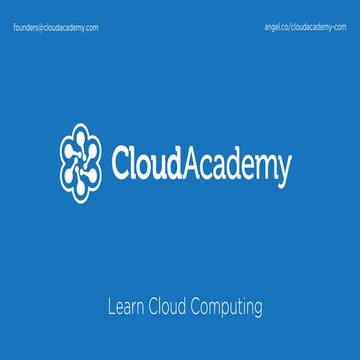 500’s Demo Day Batch 11 >> CloudAcademy