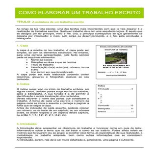 13 como elaborar um trabalho escrito