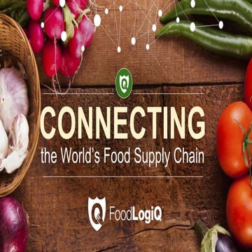 Ben FoodLogiQ Full Sales Deck