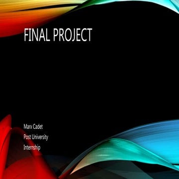Internship-Final Project