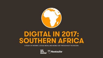 Digital in 2017: Southern Africa