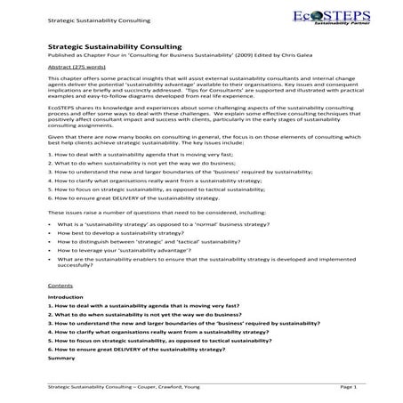 EcoSTEPSCouperCrawfordYoungStrategicSustainabilityConsultingChapter