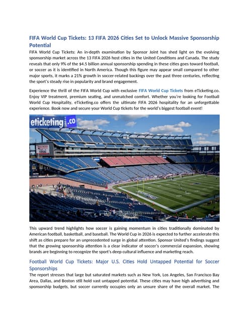 13 FIFA 2026 Cities Set to Unlock Massive Sponsorship Potential.docx