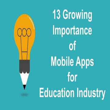 Thump Up To Educational Mobile Apps – Growing Advantages!