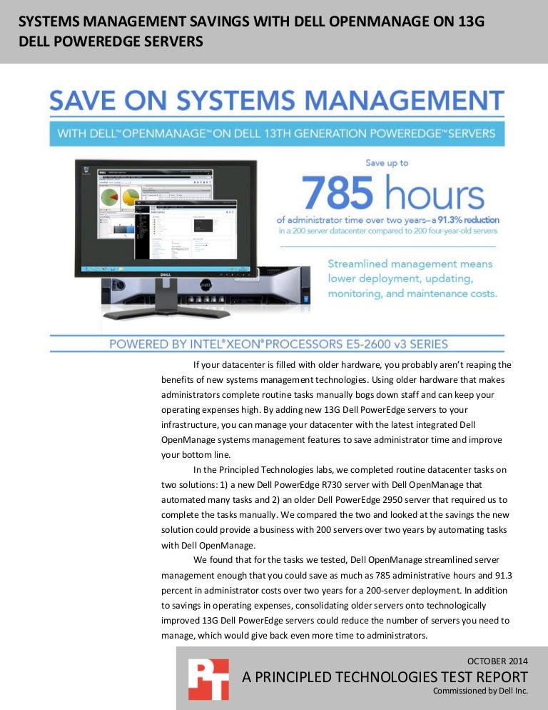 Dell Poweredge Server Comparison Chart 2016