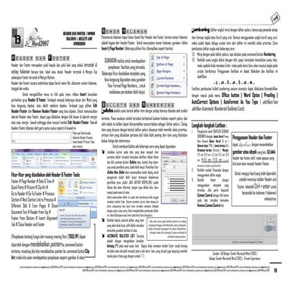 Header and Footer, Bullets and Numbering | PDF